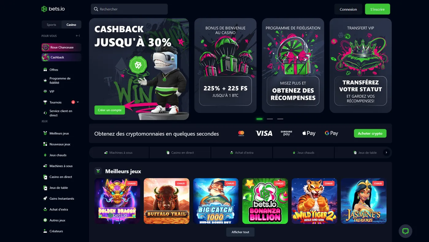 La sécurité sur un crypto casino anonyme