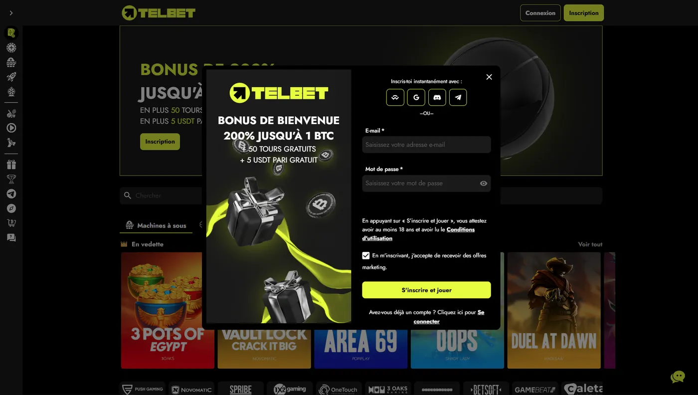 Comment créer un compte sur un casino crypto en France ?