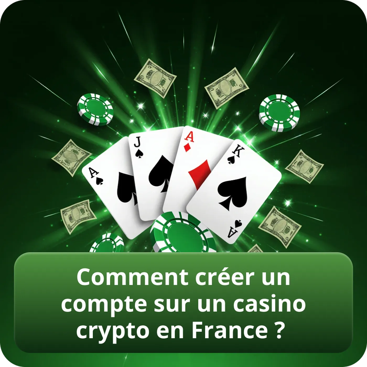 Comment créer un compte sur un casino crypto en France ?